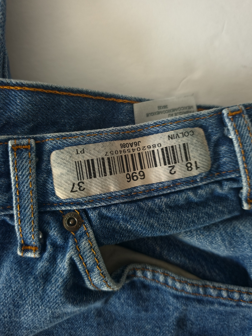Dickies Men’s Dark Blue Relaxed Fit Denim Jeans - Picture 3 of 4
